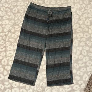 Joyspun Lounge Sleep Pants Striped Size 2X